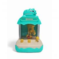 Mini Máquina De Bola Pega Premio Jogo Com Garra Divertido Dino Azul - 2
