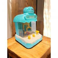 Mini Máquina De Bola Pega Premio Jogo Com Garra Divertido Dino Azul - 3