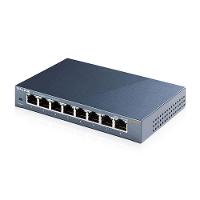 Switch 08 Portas Tp-Link Tl-Sg108 Gigabit 10/100/1000 Mbps - 2