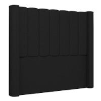 Cabeceira Casal Cama Box 140cm Claire I02 Linho Preto - Mpozenato - 1