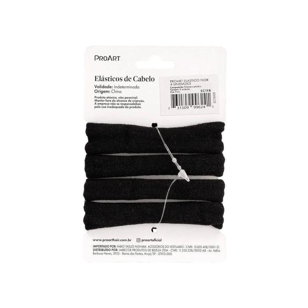 Elásticos De Cabelo 4 Unidades Proart Não Marcam E Evitam A Quebra - 4