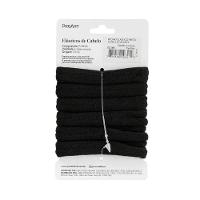Elásticos De Cabelo 6 Unidades Proart Sem Metal, Não Marcam Os Fios, Perfeitos Para Penteados Preto - 4