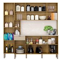 Armário De Cozinha Pulse 9 Portas E 1 Gaveta Freijó Vanilla Riscatto - 5