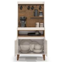 Armário Multiuso Cantinho Do Café 71cm Flow Off-freijó - Ej Móveis - 6