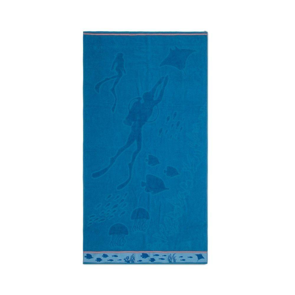 Toalha De Praia Aveludada Beach 78x150cm Appel Mergulho - 1