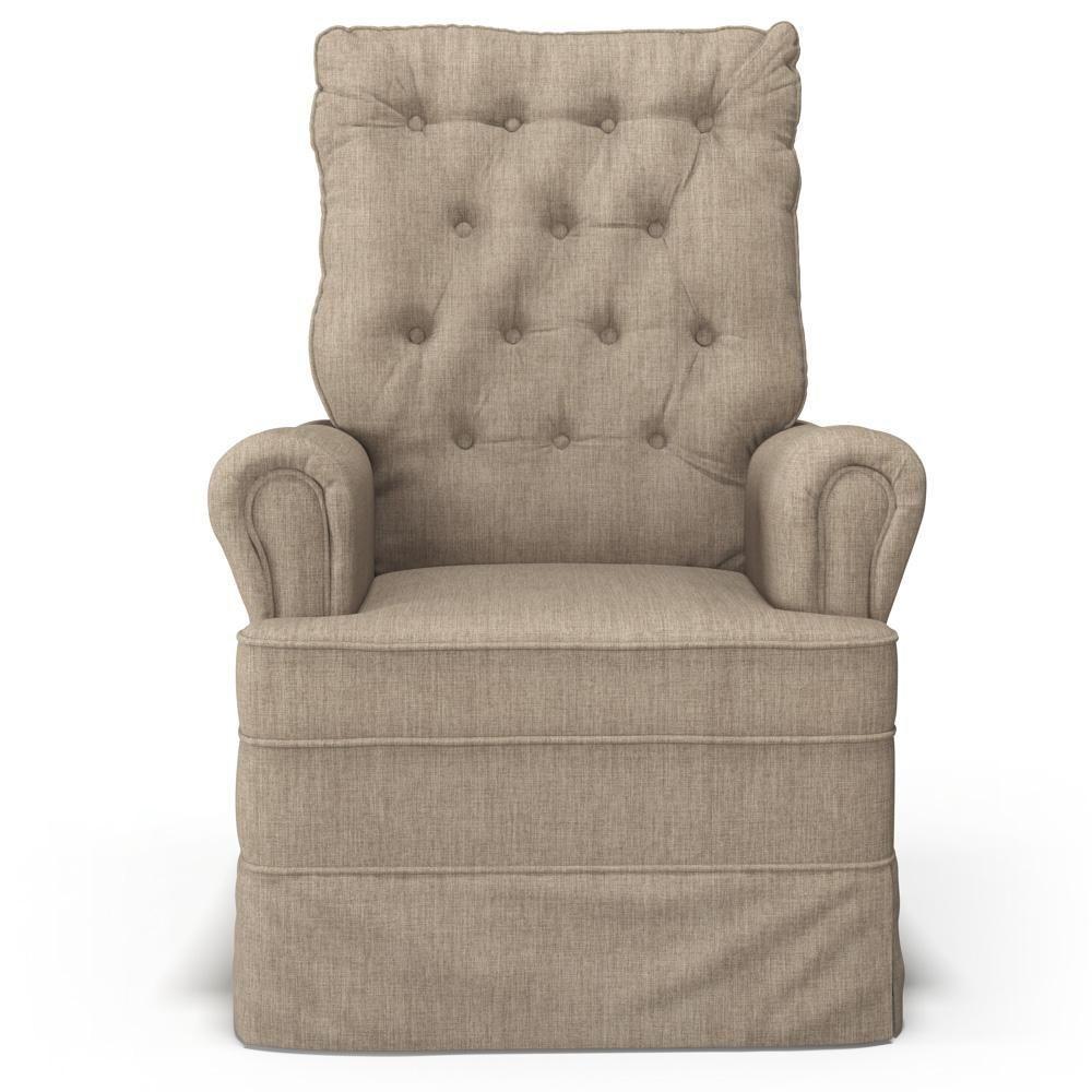 Kit 02 Poltronas De Amamentação E Descanso Com Balanço Laís G05 Linho Areia - Mpozenato - 7