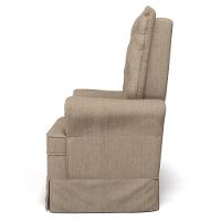 Kit 02 Poltronas De Amamentação E Descanso Com Balanço Laís G05 Linho Areia - Mpozenato - 5