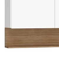 Armário De Cozinha 3 Peças Balcão Sem Tampo 120cm Lina02 K02 Supremo-freijó - Mpozenato - 9