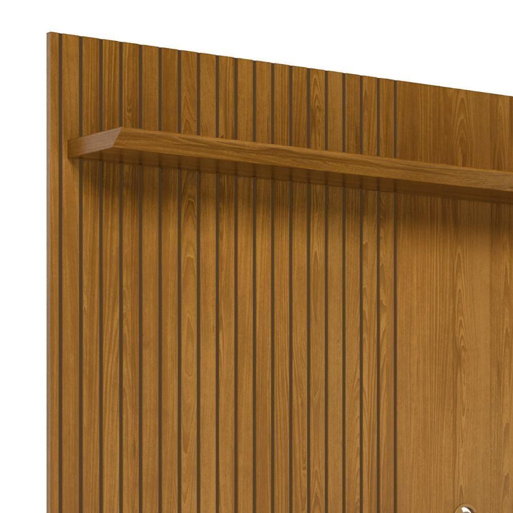 Painel Tv 55 Pol E Bancada Suspensa Talyn Z10 Cumaru-opala - Mpozenato - 9