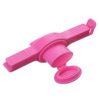 Kit 3 Presilhas Clipe De Vedação De Alimentos Embalagem Com Boca De Vedação Com Tampa - 2