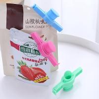 Kit 3 Presilhas Clipe De Vedação De Alimentos Embalagem Com Boca De Vedação Com Tampa - 6
