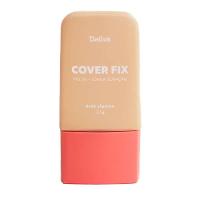 Base Líquida Cover Fix 30ml Dailus Cobertura Perfeita e Alta Fixação D4 Claro - 1