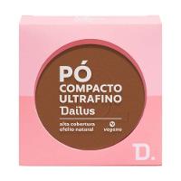 Pó Compacto Ultrafino 9g Dailus Acabamento Suave e Controle De Brilho D11 Escuro - 1