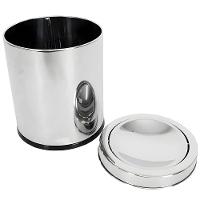 Lixeira Basculante Multiuso Inox 12 Litros - Design Moderno e Praticidade - 7