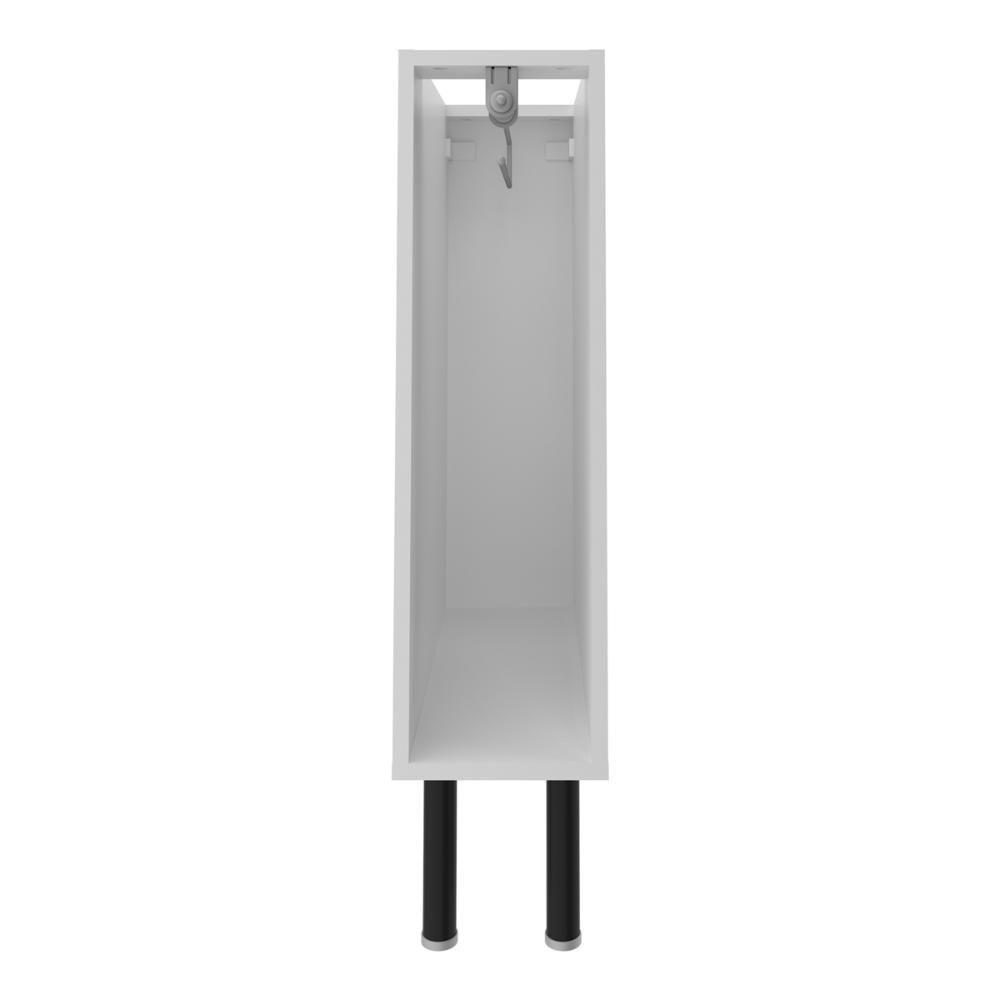 Balcão De Cozinha Em Mdf Com Porta Toalhas 20cm Multimóveis Cr20430 Branco - 3