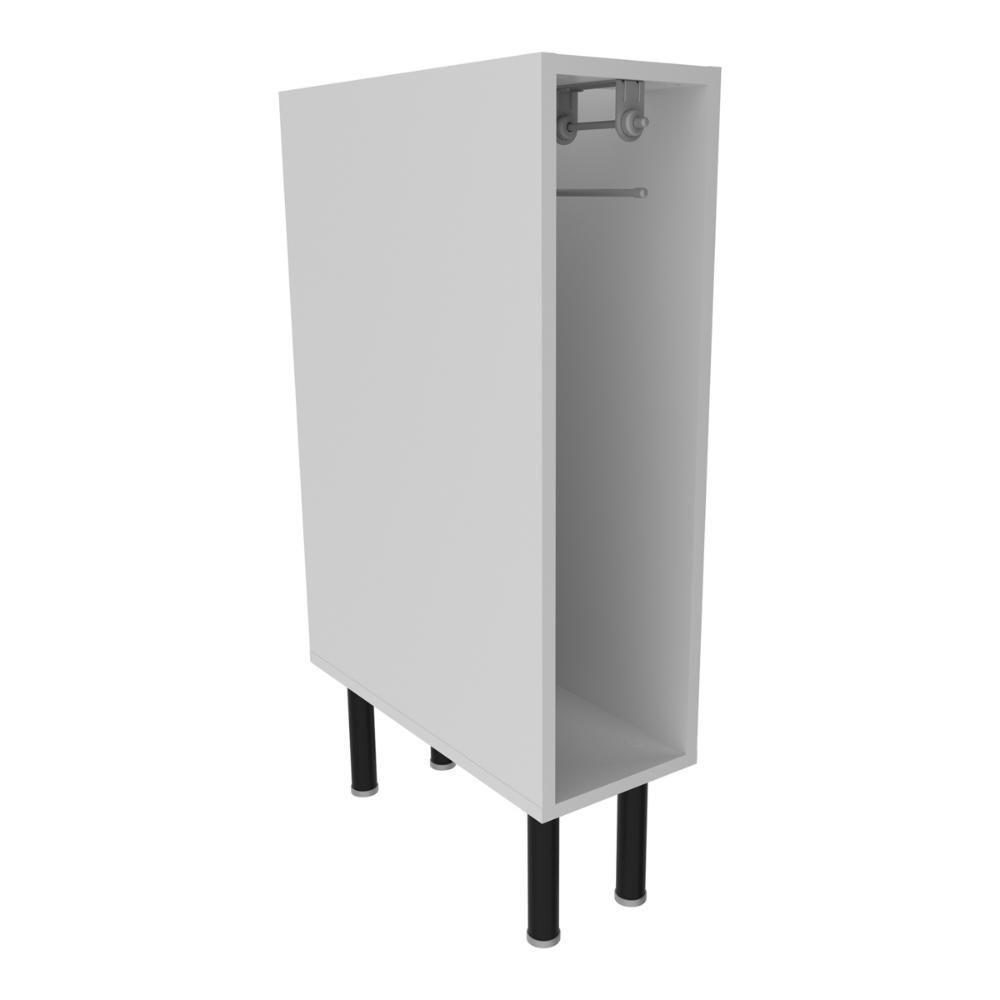 Balcão De Cozinha Em Mdf Com Porta Toalhas 20cm Multimóveis Cr20430 Branco - 4