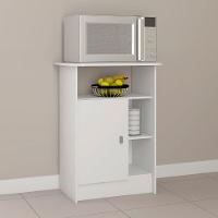 Balcão Multiuso Gramado 1 Porta Branco Atualle - 1