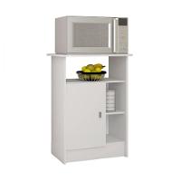 Balcão Multiuso Gramado 1 Porta Branco Atualle - 2