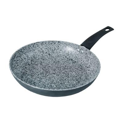 Frigideira Indução Antiaderente Revestida Em Granito Preta ø24cm