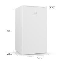 Frigobar Electrolux 90L Efficient com Controle de Temperatura Branco EM90 - 110V - 3