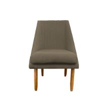 Kit 02 Cadeiras Para Sala De Jantar Ana Pés Palito Suede Marrom Rato D'classe Decor - 2