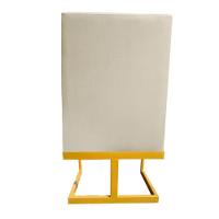 Kit 06 Cadeiras Para Sala De Jantar Ana Base De Ferro Veludo Bege D'classe Decor - 5