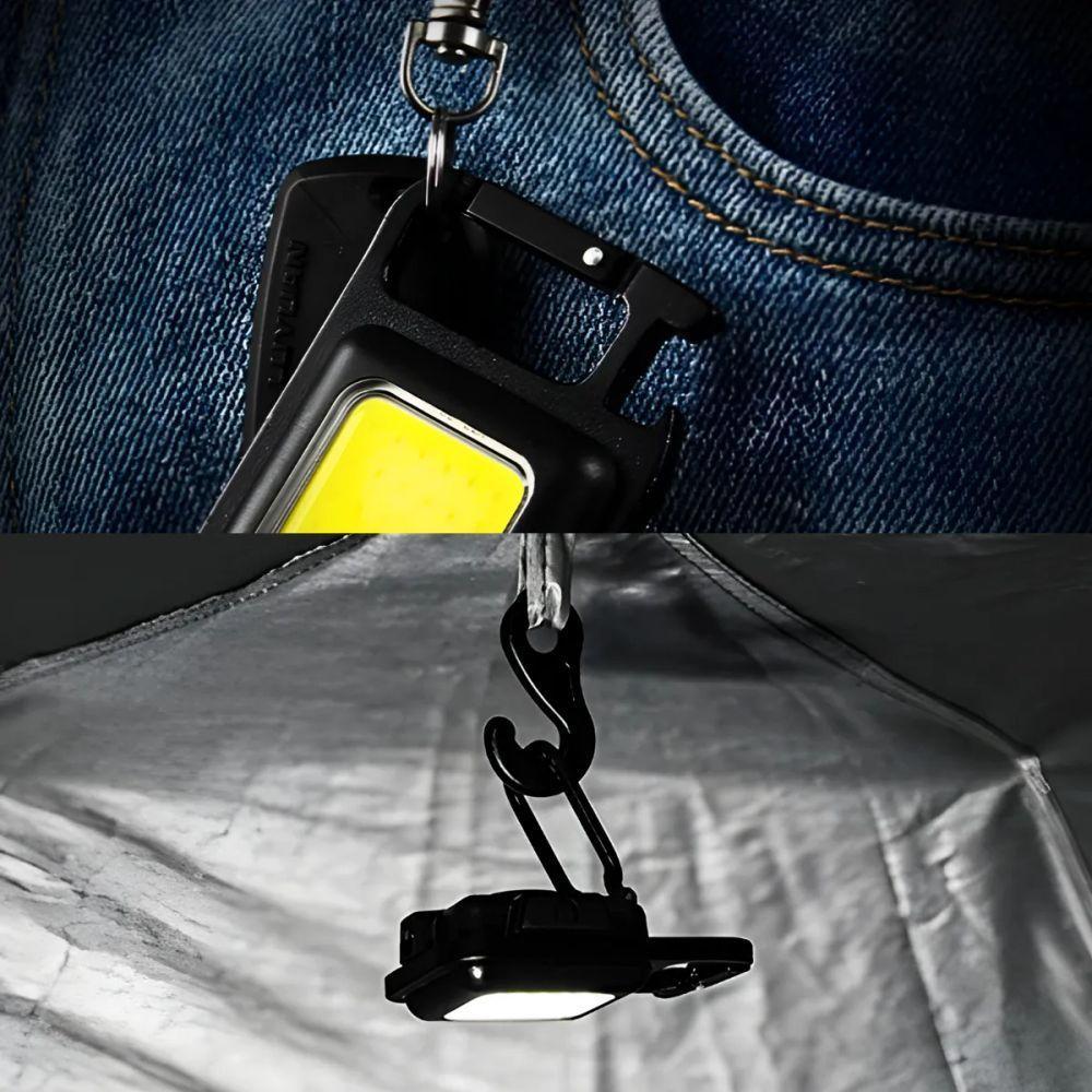 Lanterna Recarregável Chaveiro Led Abridor Garrafa - 6