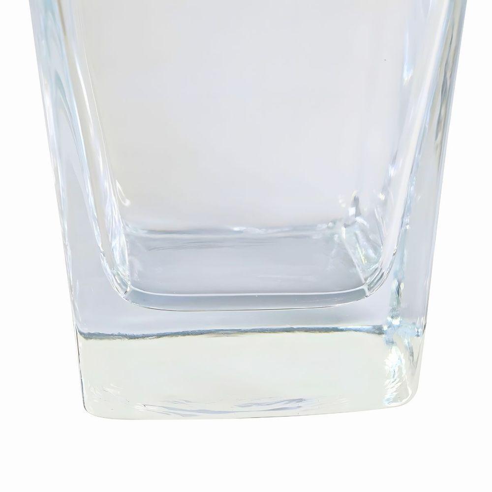 Jogo 6 Copos Quadrado Texas Vidro 320ml - Elegância e Versatilidade - 7