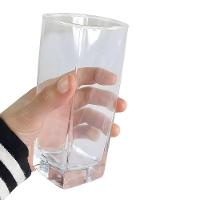 Jogo 6 Copos Quadrado Texas Vidro 320ml - Elegância e Versatilidade - 9