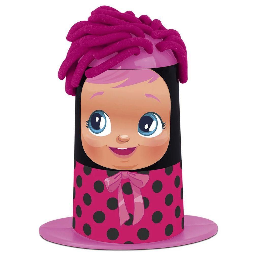 Kit Massinha De Modelar Cry Babies My Little Hair - Cotiplas - 4