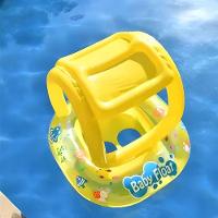 Boia Inflável Com Cobertura E Assento Para Bebê - Proteção Total - 7