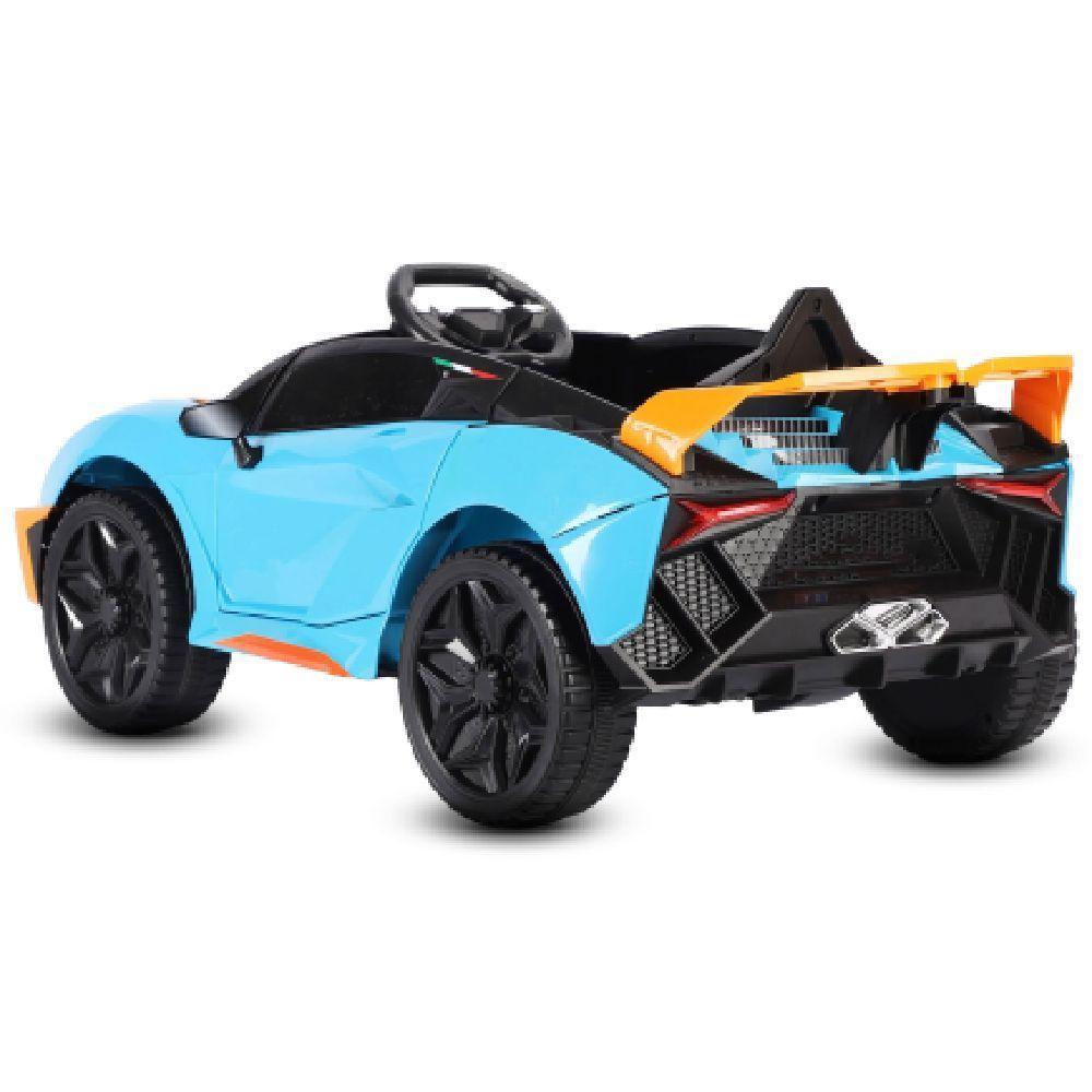Mini Carro Elétrico Infantil Bang Toys Nitro SX V12 Azul - 3