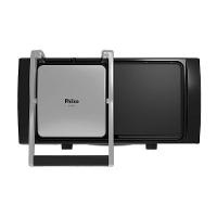 Grill Philco Pgr31 2 Em 1 Inox - Preto 127v - 2