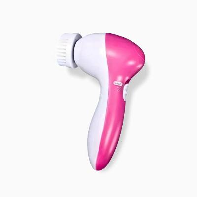 Escova de Limpeza Facial Elétrica 5 em 1 Portátil Esfoliante e Massageadora Bivolt
