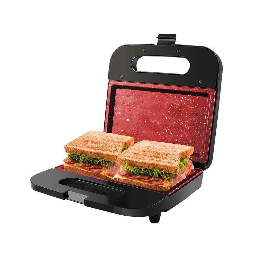 Grill E Sanduicheira Britânia Bgr16 2 Em 1 Inox - Preto 127v - 5