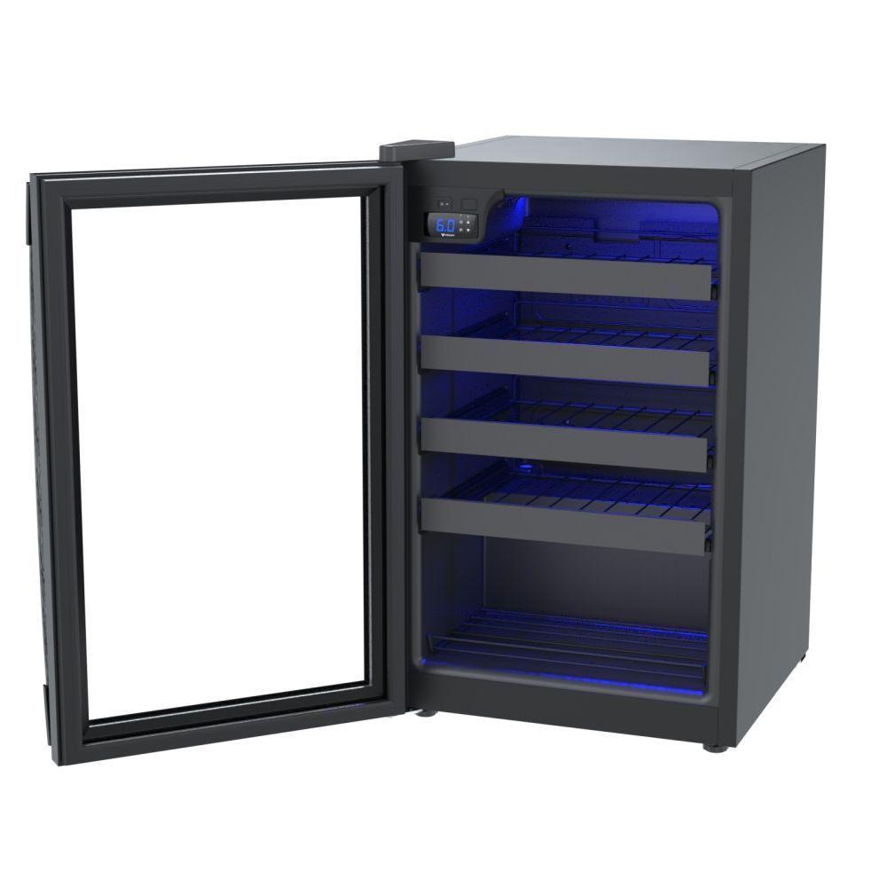 Adega Climatizada Venax Piubella 100 Porta Invertida 82L 24 Garrafas Preto 220V - 2