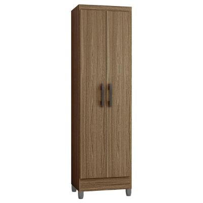 Armário Multiuso 52cm 2 Portas Muniz P11 Castanho - Mpozenato