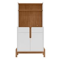 Armário Multiuso Cantinho Do Café Nay C14 Branco-cedro - Mpozenato - 7