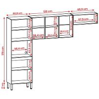 Armário De Cozinha Versalhes Com 9 Portas Freijó Gris - 3