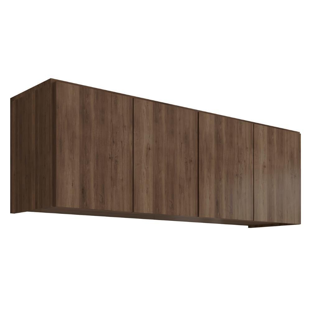 Armário Aéreo Multiuso Lavanderia 118cm Monna Freijó Z34 - Mpozenato - 1