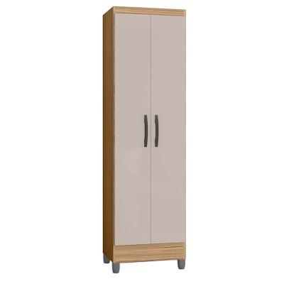 Armário Multiuso 52cm 2 Portas Muniz P11 Damasco-off White - Mpozenato