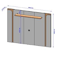 Conjunto De Painel Maresias Com Rack Juquehy Para Tv Até 75 Off White Pistache