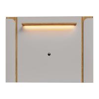 Conjunto De Painel Maresias Com Rack Juquehy Para Tv Até 75 Off White Cinamomo - 6