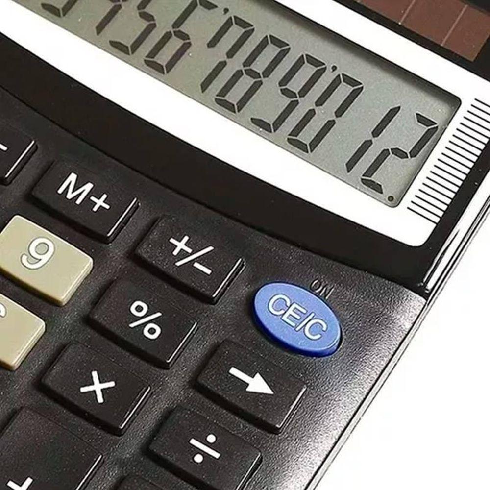 Calculadora Mesa Visor 12 Dig. Mv4124 Elgin - 2