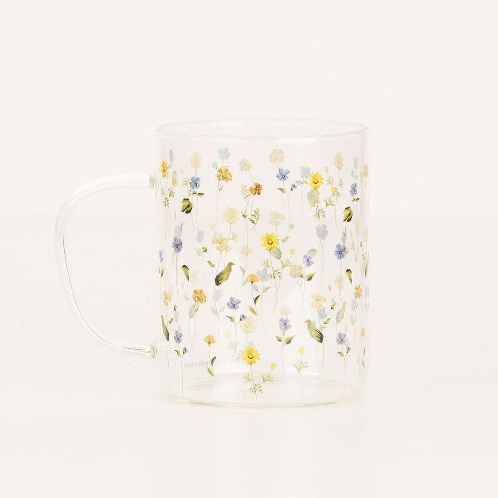 Caneca Com Tampa E Colher Botânica - 2