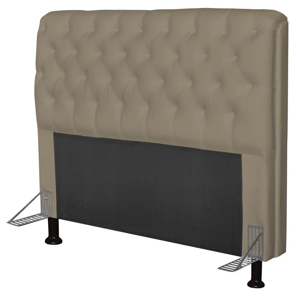 Cabeceira Paris Para Cama Box Casal 195 Cm Paris Corano Areia - Js Móveis - 1