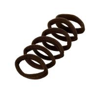 Elásticos De Cabelo 6 Unidades Proart Sem Metal, Não Marcam Os Fios, Perfeitos Para Penteados Marrom - 2