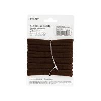 Elásticos De Cabelo 6 Unidades Proart Sem Metal, Não Marcam Os Fios, Perfeitos Para Penteados Marrom - 4