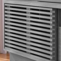 Estante Home Theater Para Tv 70 Pol. Com Led 200cm Amiche C05 Freijó-cinza Fosco - Mpozenato - 3