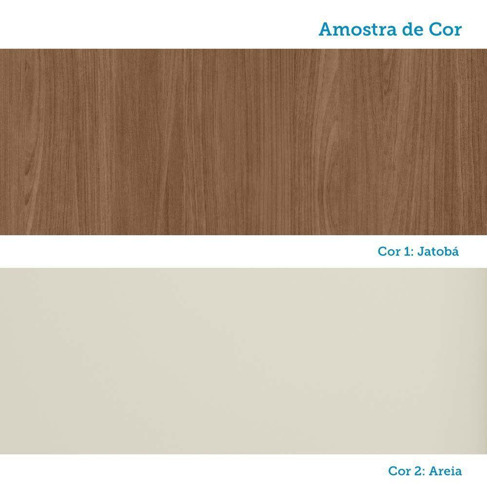 Guarda-roupa Casal 194,40cm 6 Portas 2 Gavetas Horácio Estilo Mm Jatoba/areia - 9